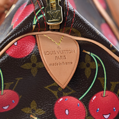 Louis Vuitton Monogram Cerises Keepall 45 6 of 10