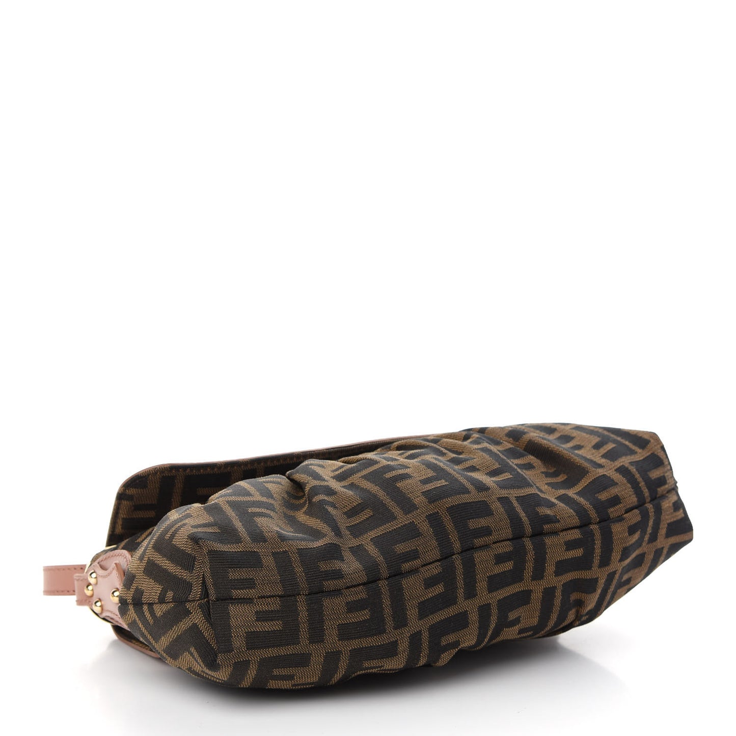 Zucca Cuoio Lucido Small Chef Shoulder Bag Tobacco Bois de Rose