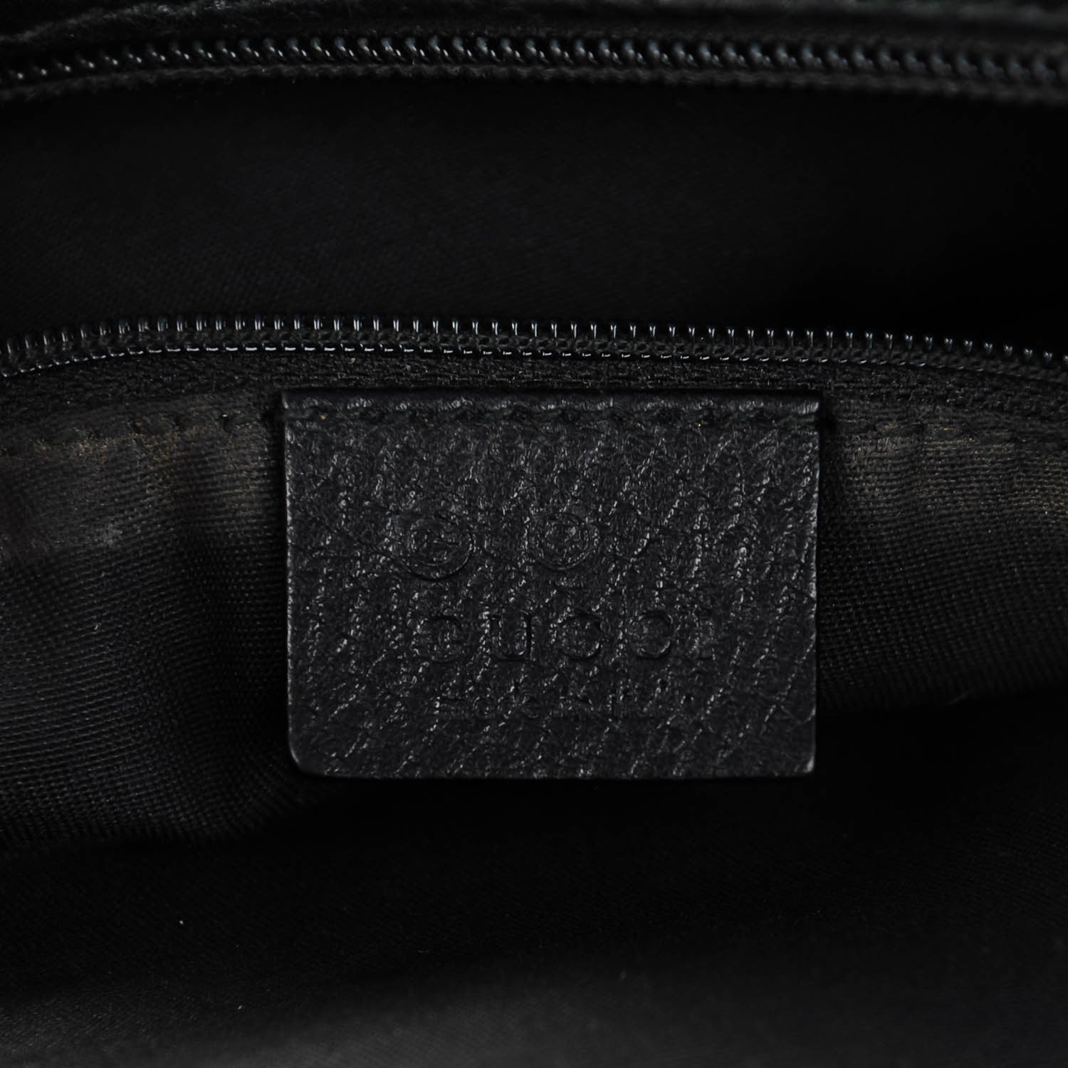 Gucci Nylon Monogram Large Princy Hobo Black 5 of 7