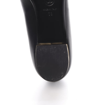 Chanel Lambskin CC Ballerina Flats 39 Black Beige 12 of 15