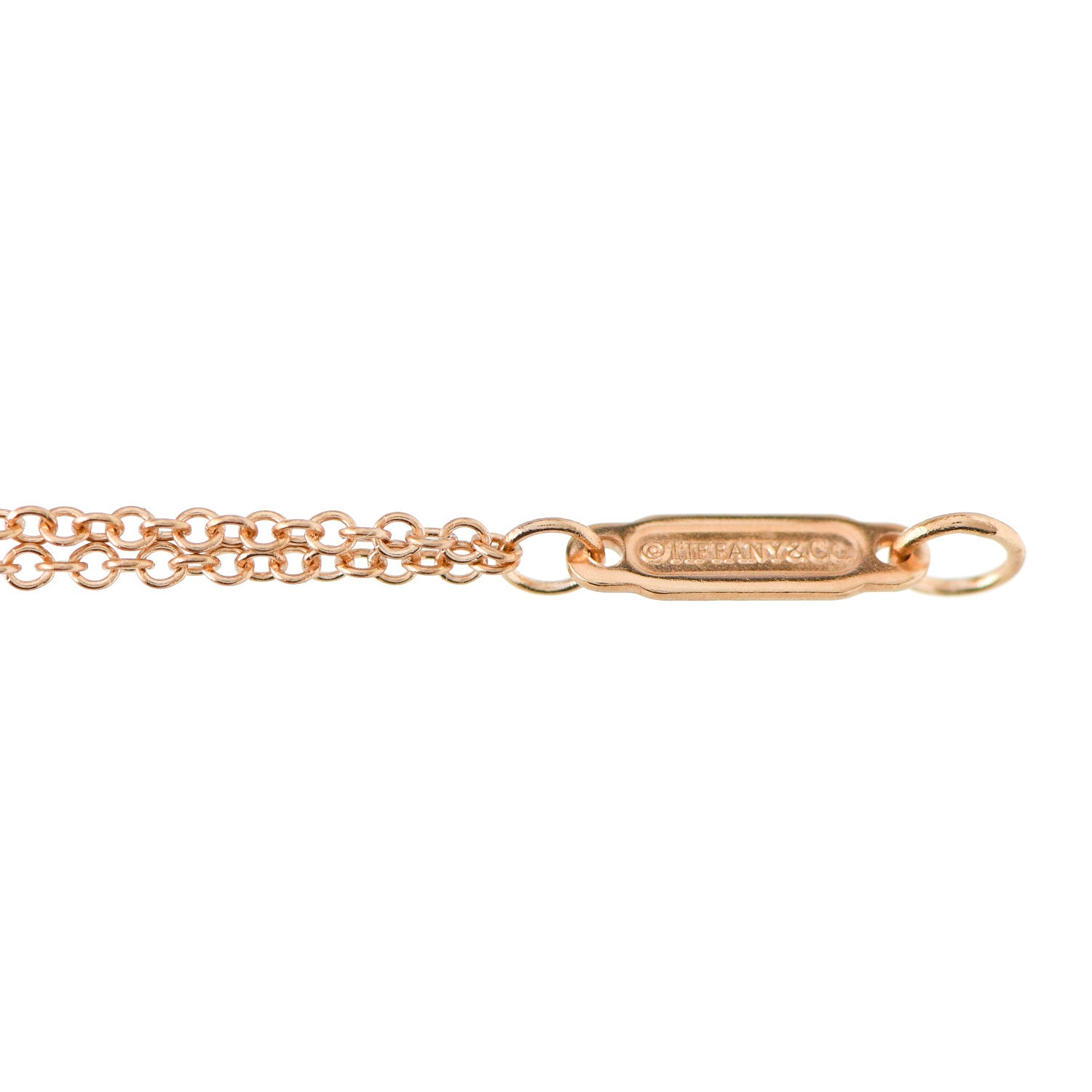 Tiffany 18K Rose Gold Infinity Bracelet 3 of 3