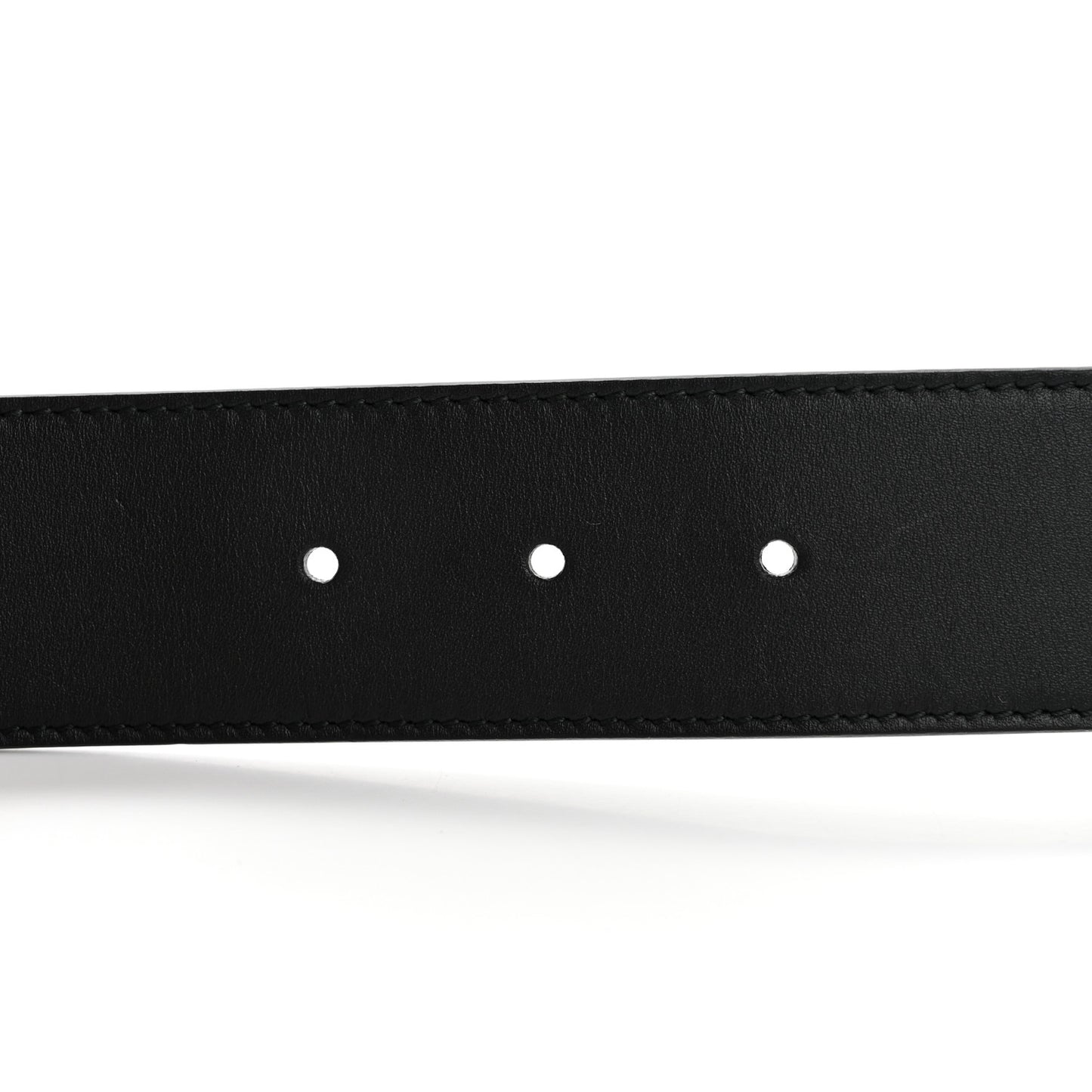 Calfskin Crystal Double G 40mm Belt 80 32 Black
