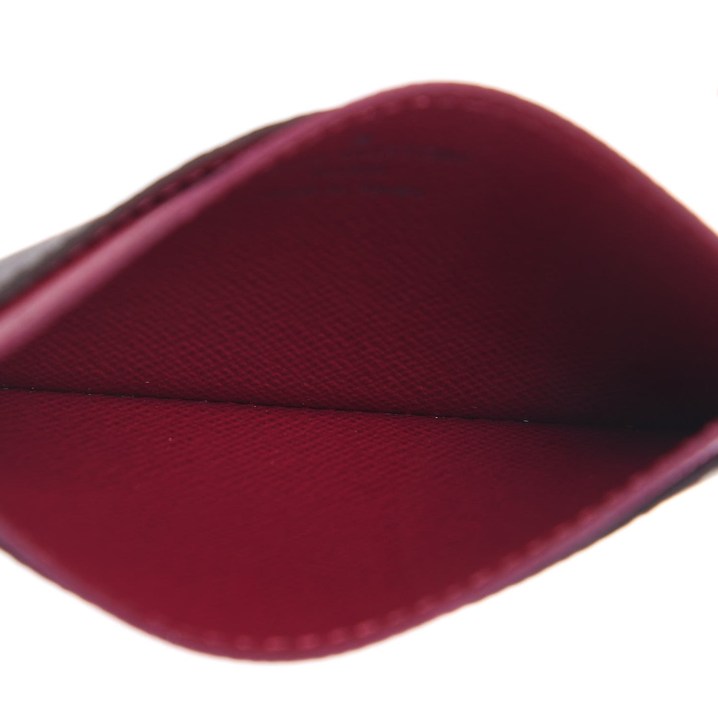 Monogram Card Holder Fuchsia