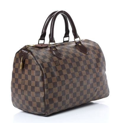 Louis Vuitton Damier Ebene Speedy 30 2 of 21