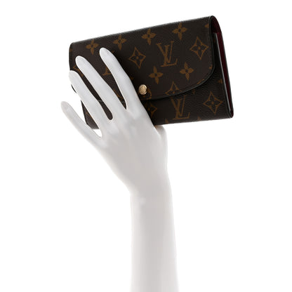 Louis Vuitton Monogram Emilie Wallet Fuchsia 2 of 6