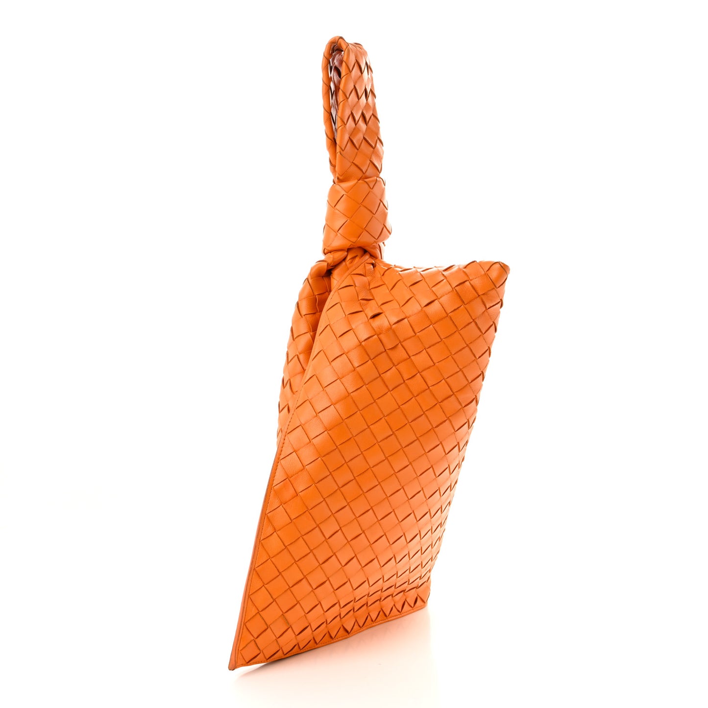 Nappa Intrecciato BV Twist Orange
