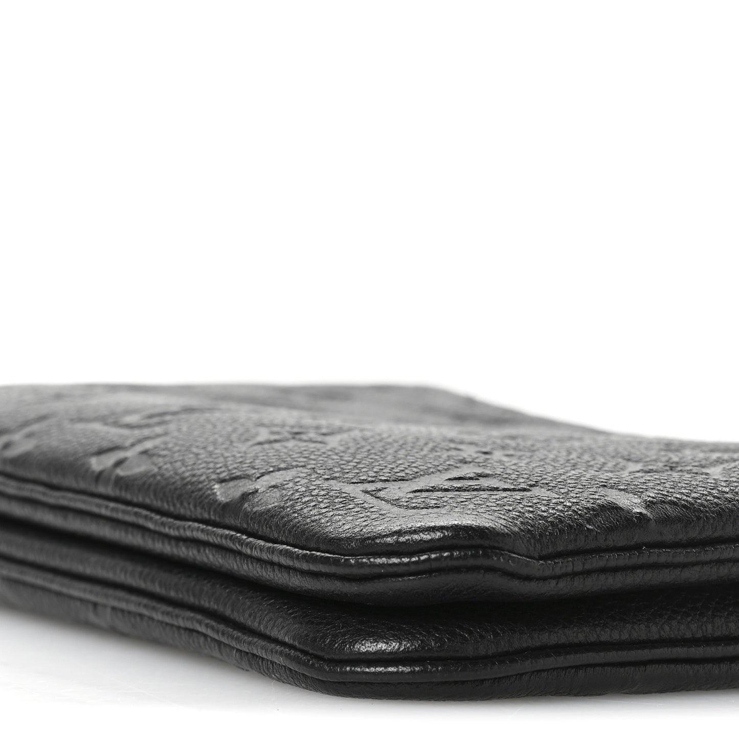 Empreinte Double Zip Pochette Black
