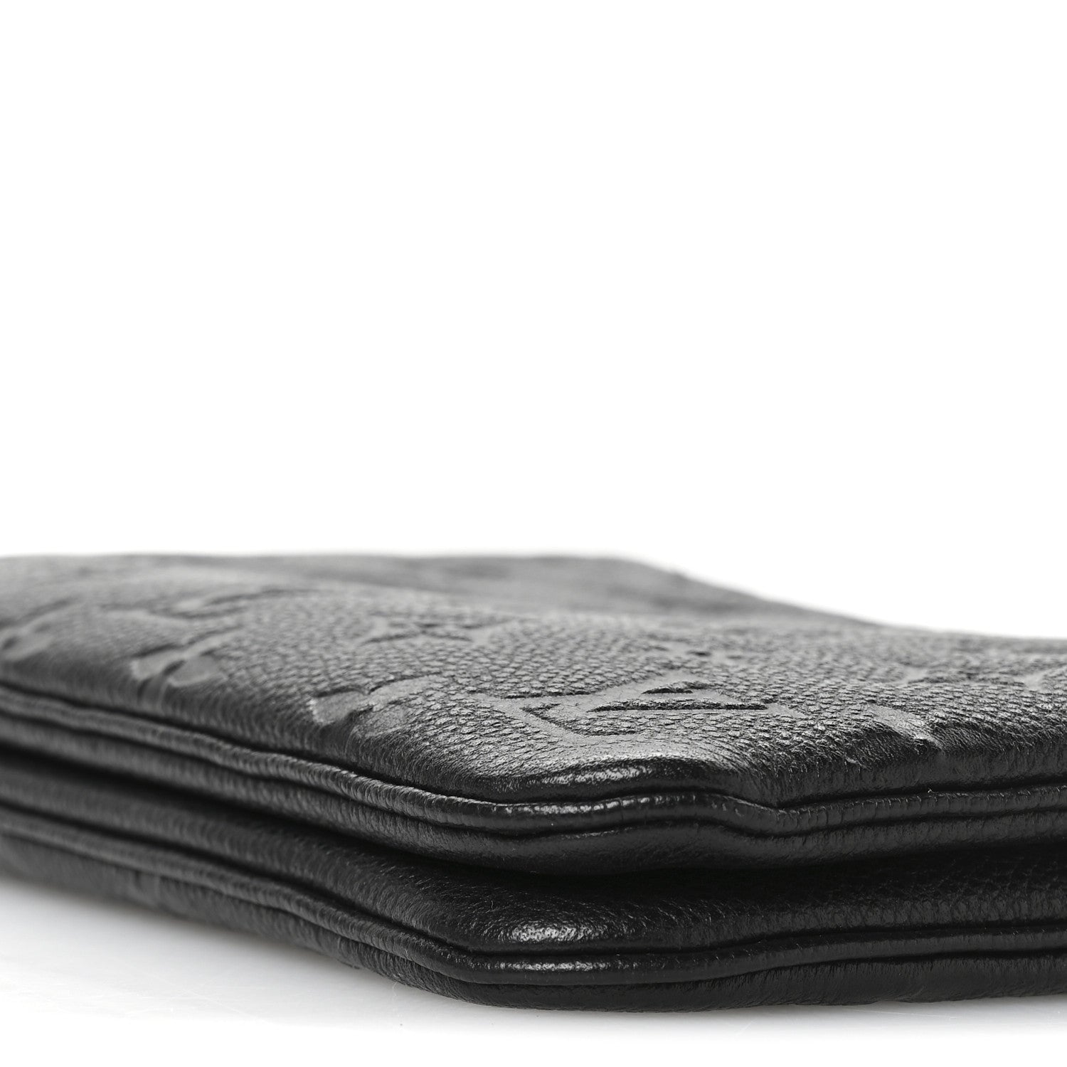 Louis Vuitton Empreinte Double Zip Pochette Black 9 of 9