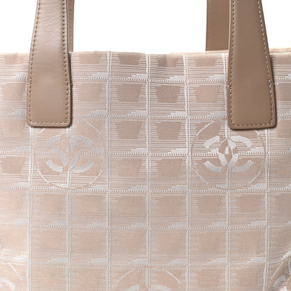 Chanel Nylon Small Travel Tote Beige 8 of 10