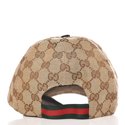 Gucci Monogram Web Childrens Baseball Hat 54 M Beige 5 of 7
