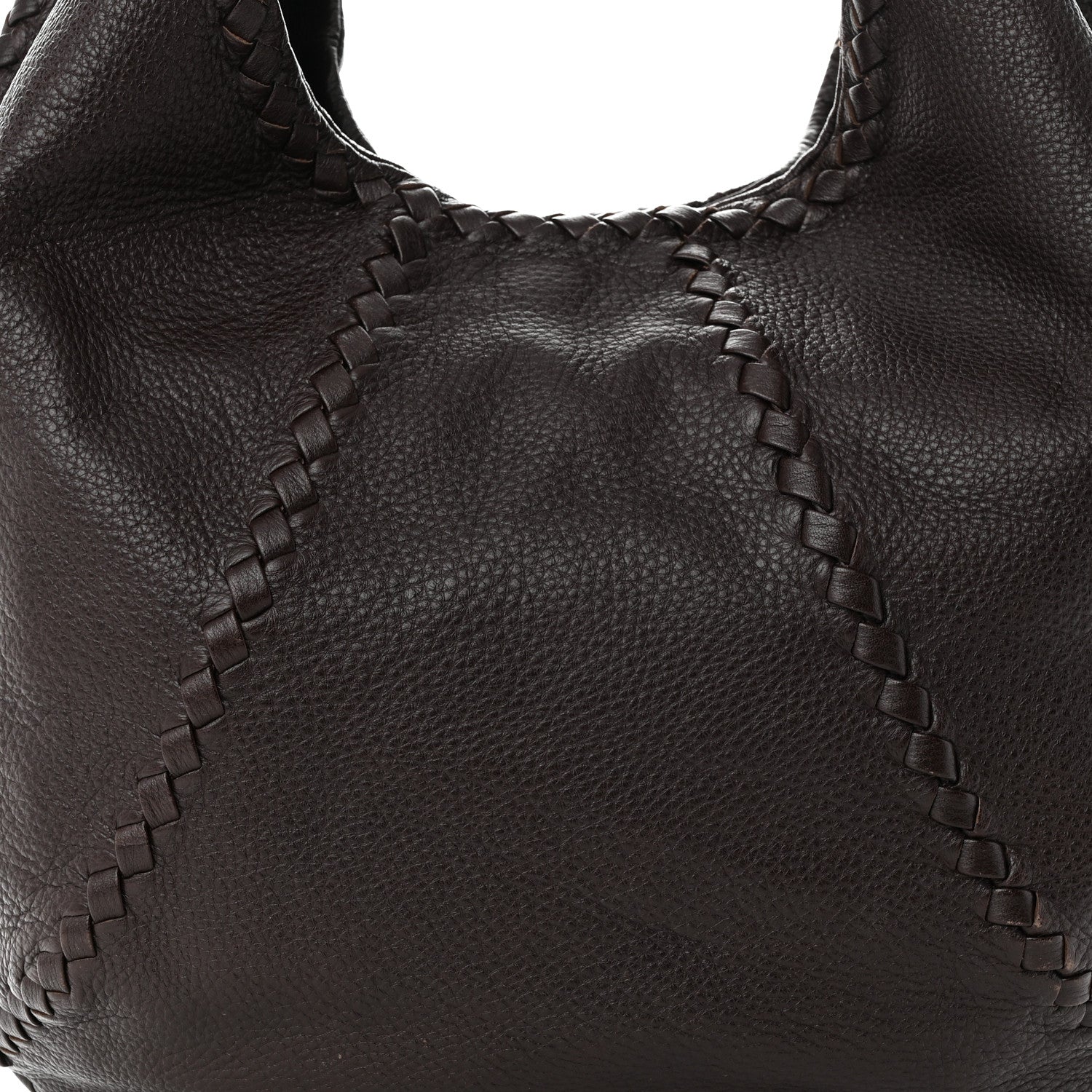 Bottega Veneta Cervo Deerskin Large Hobo Ebano 8 of 10