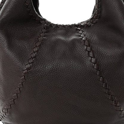 Bottega Veneta Cervo Deerskin Large Hobo Ebano 8 of 10