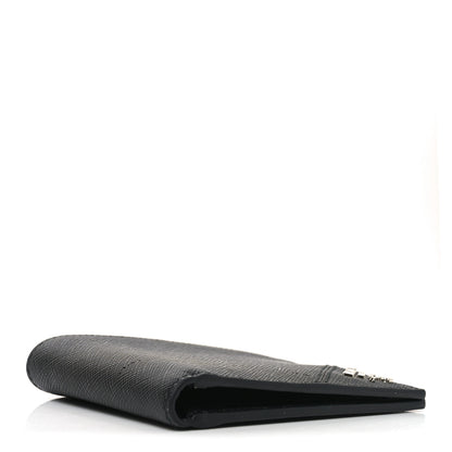 Prada Saffiano Metal Bi-Fold Wallet Black 3 of 6