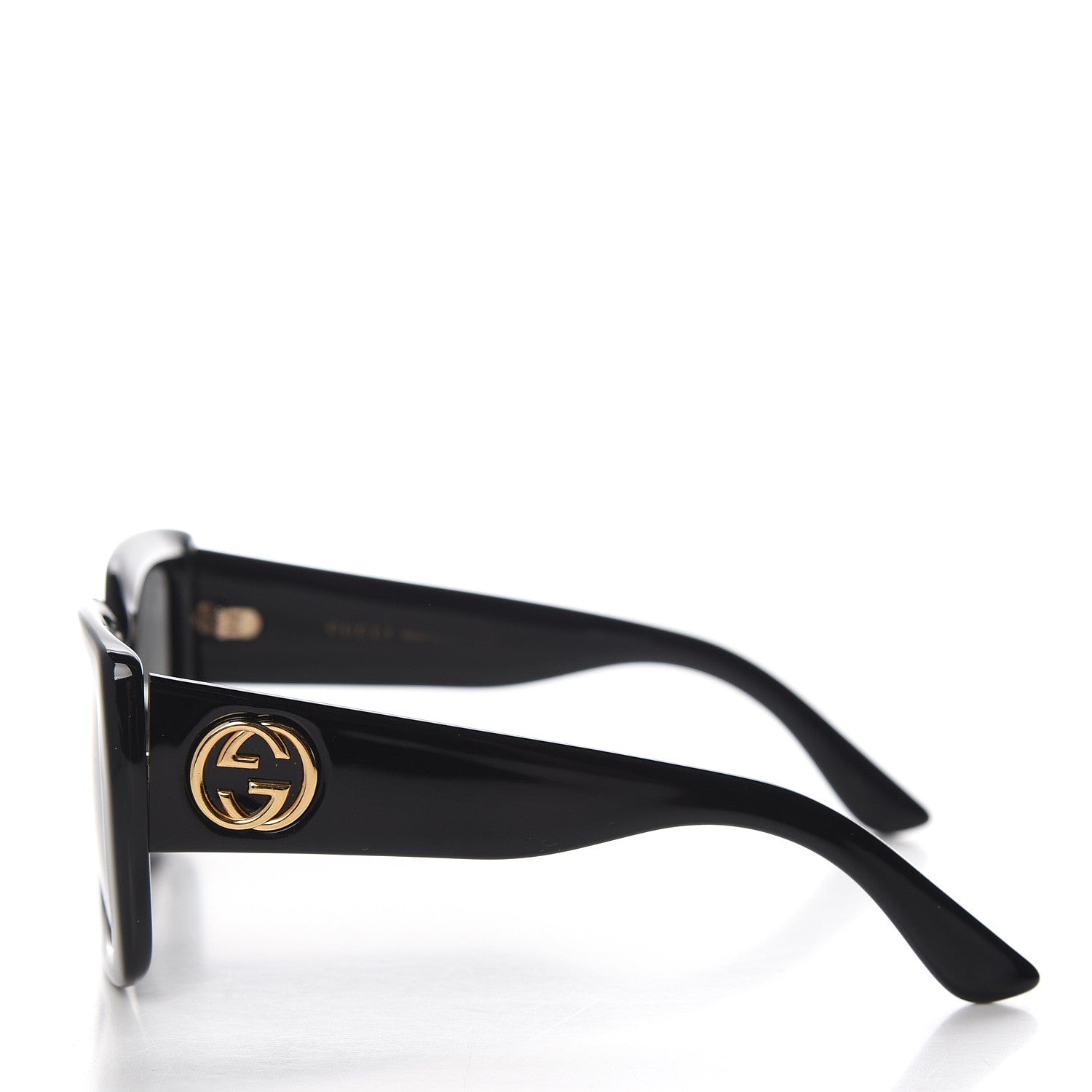 Gucci Acetate Square Frame Sunglasses GG0141S Black 3 of 7