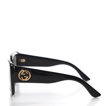 Gucci Acetate Square Frame Sunglasses GG0141S Black 3 of 7