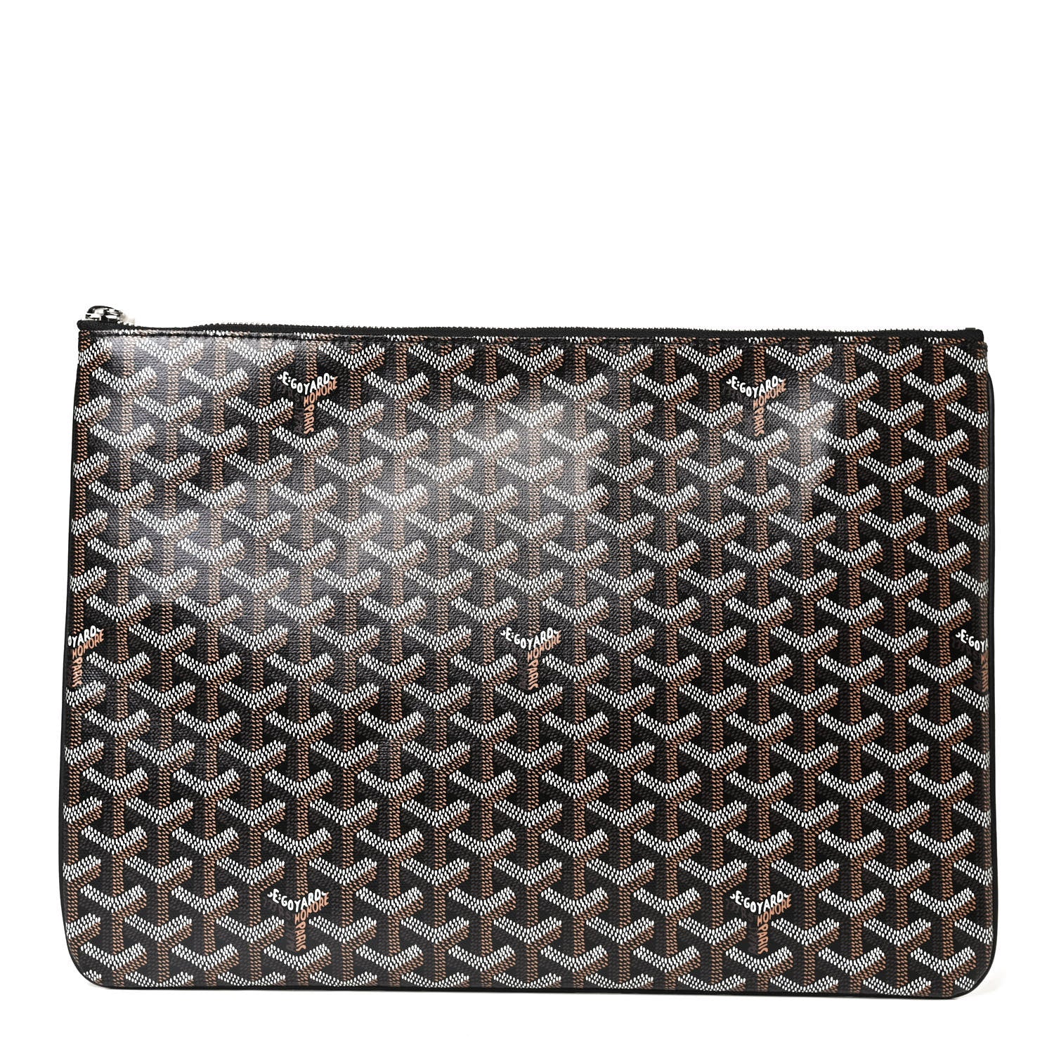 Goyard Goyardine Senat Pochette GM Black 1 of 7