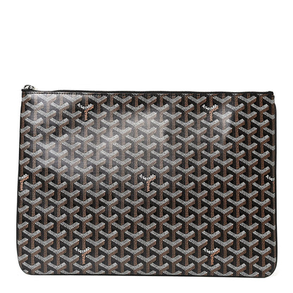 Goyard Goyardine Senat Pochette GM Black 1 of 7