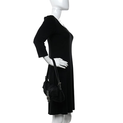 Fendi Neoprene Baguette Black 2 of 13