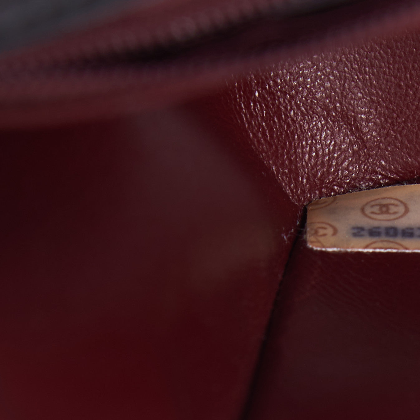 Chanel Lambskin Quilted Medium Single Flap Black 9 of 9