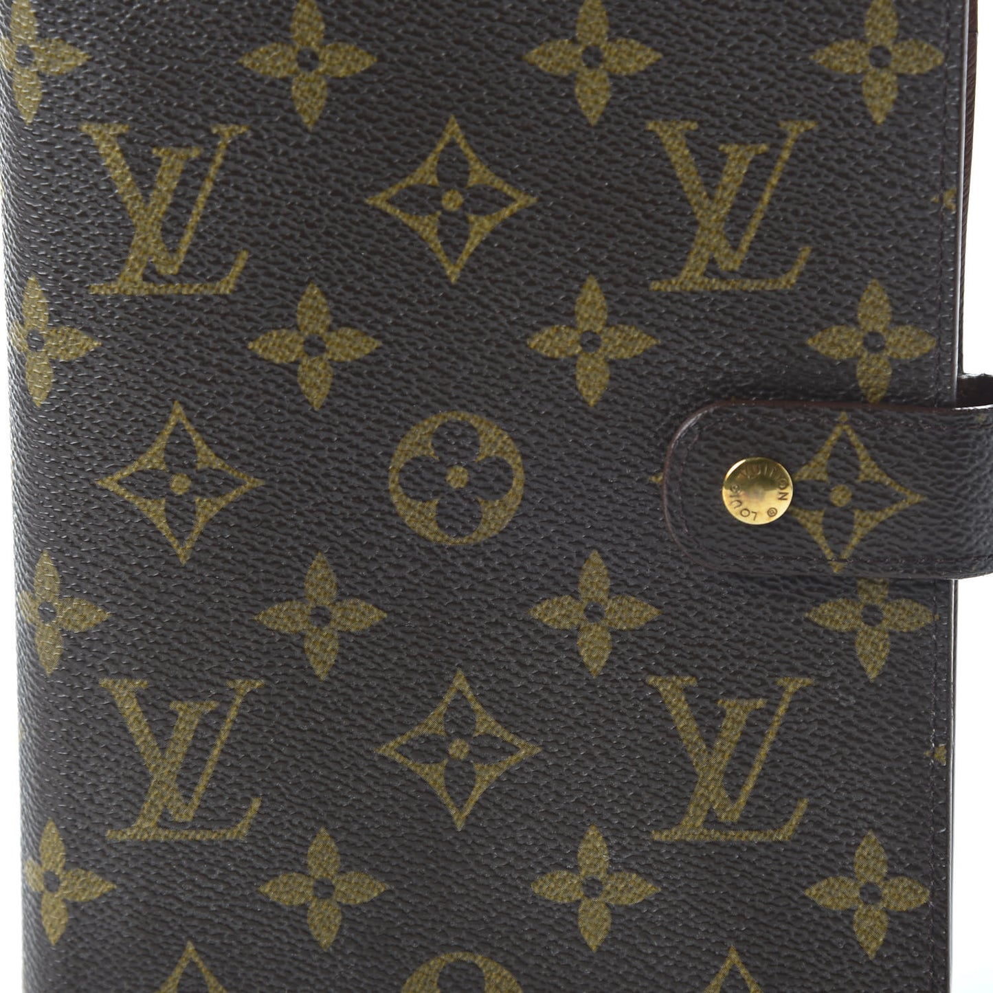 Monogram Medium Ring Agenda Cover