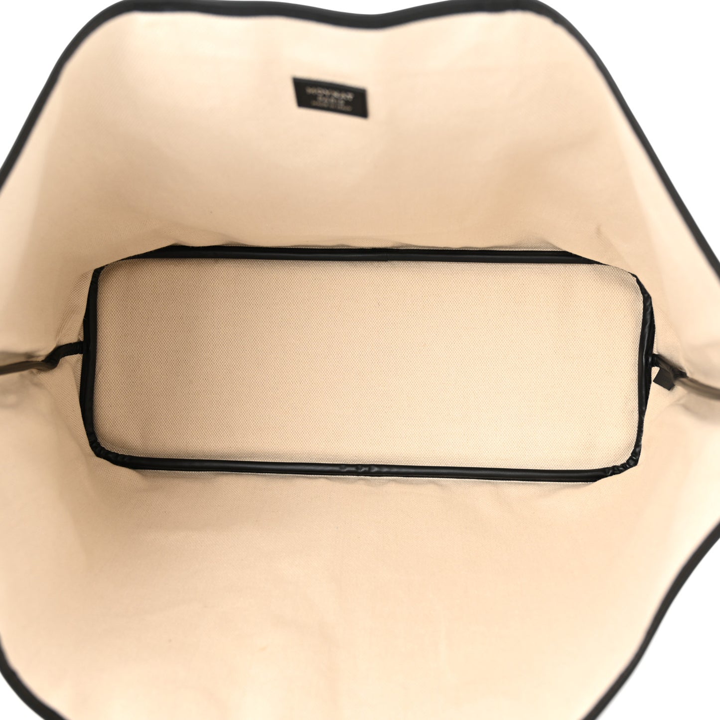 Grained Calfskin Canvas 1920 Oh! Tote Ruban GM Carbon Silver