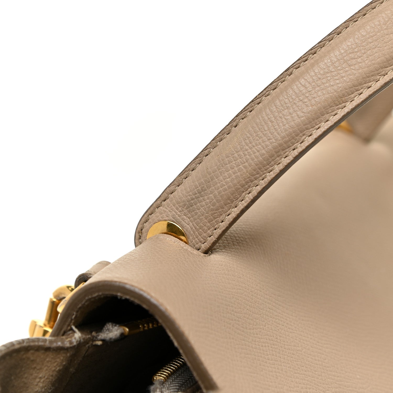 Celine Grained Calfskin Mini Belt Bag Light Taupe 22 of 24