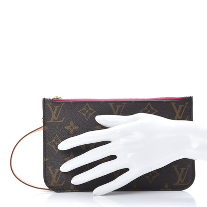 Louis Vuitton Monogram Neverfull PM Pochette Pivoine 2 of 8