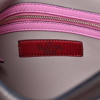 Valentino Garavani Nappa Rockstud Wristlet Clutch Ninphea 6 of 9