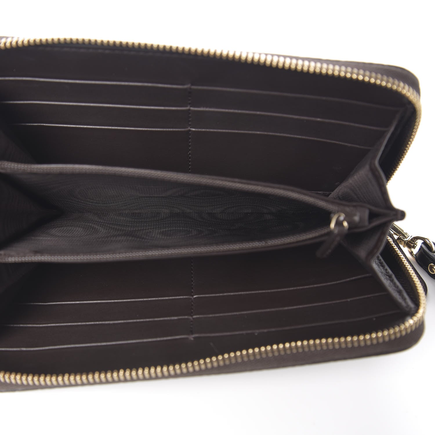 Gucci Microguccissima Zip Around Wristlet Wallet Testa di Moro 4 of 5