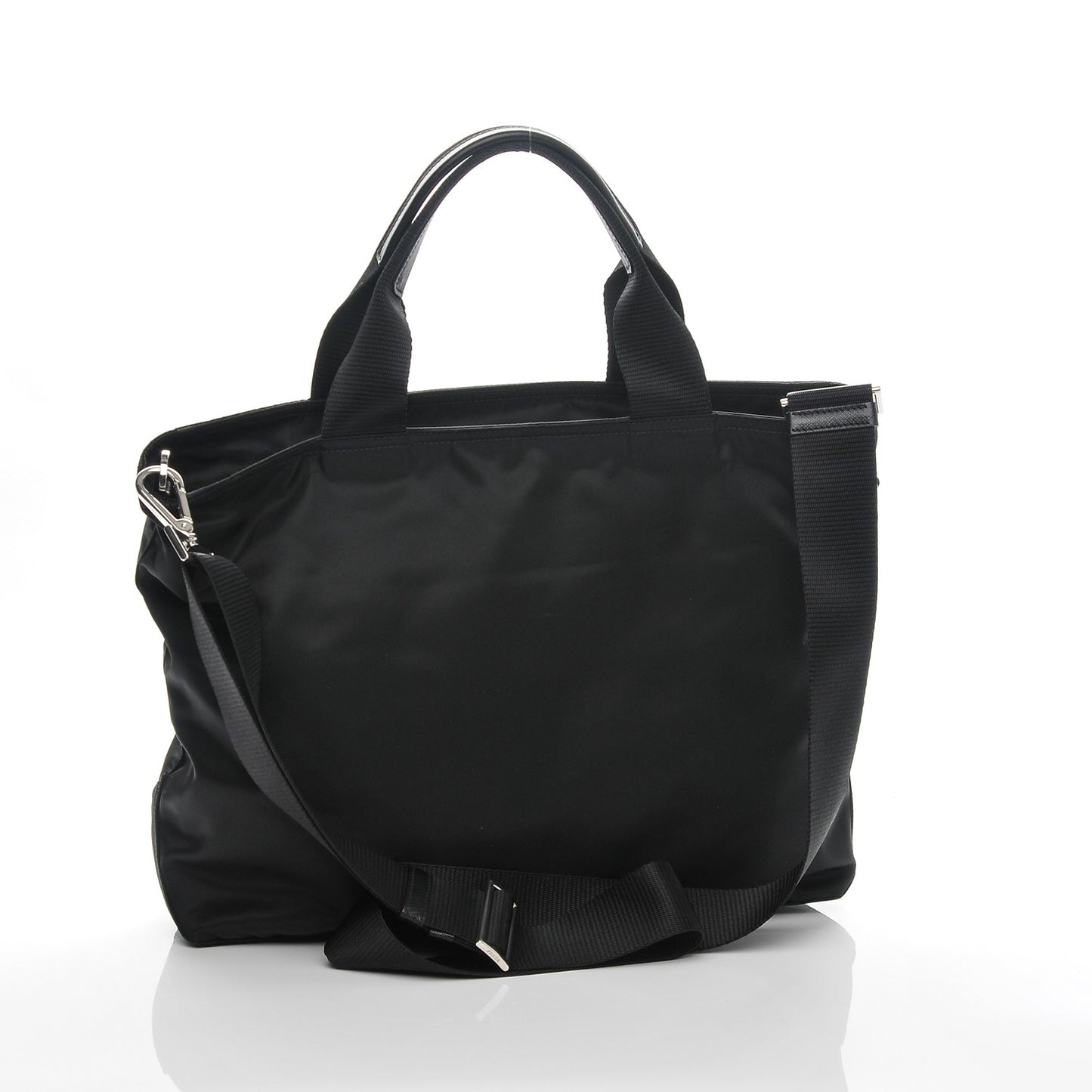 Tessuto Nylon Tote Nero Black