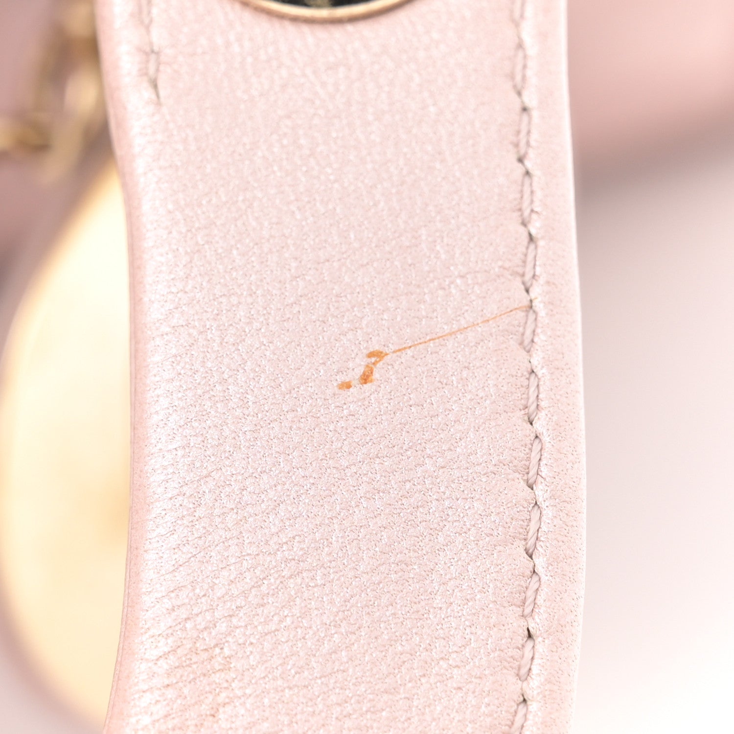 Christian Dior Pearly Lambskin Cannage Medium Lady Dior Lotus 11 of 12