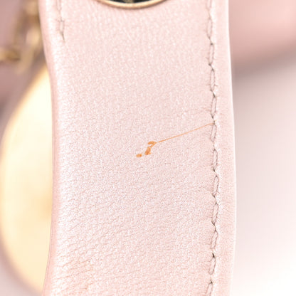 Christian Dior Pearly Lambskin Cannage Medium Lady Dior Lotus 11 of 12