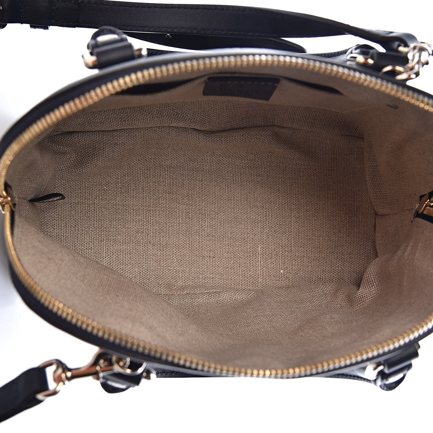 Soft Microguccissima Mini Dome Bag Blue