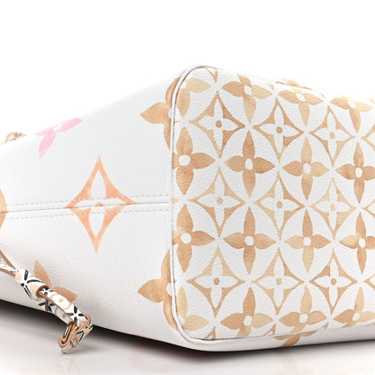 Louis Vuitton Monogram Giant By The Pool 2.0 Neverfull MM Beige 7 of 8