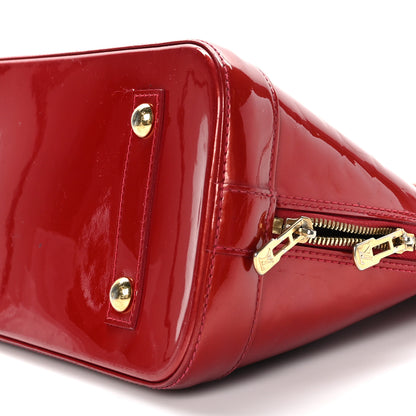 Louis Vuitton Vernis Alma PM Pomme D'Amour 8 of 9