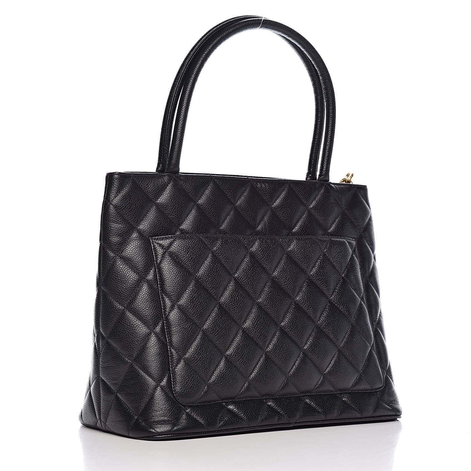 Chanel Caviar Quilted Medallion Tote Black 3 of 11