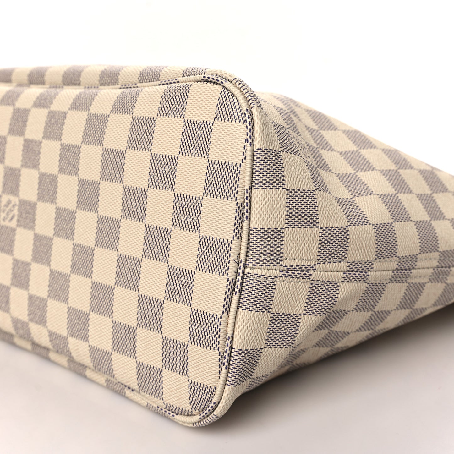 Damier Azur Neo Neverfull MM Rose Ballerine