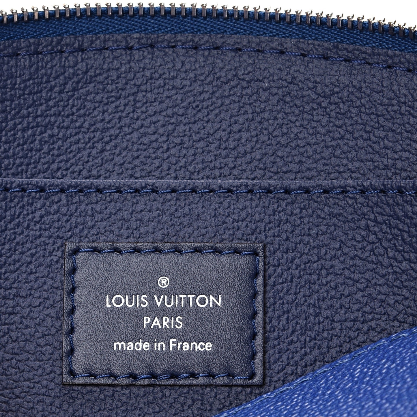 Monogram Giant Escale Cosmetic Pouch Blue
