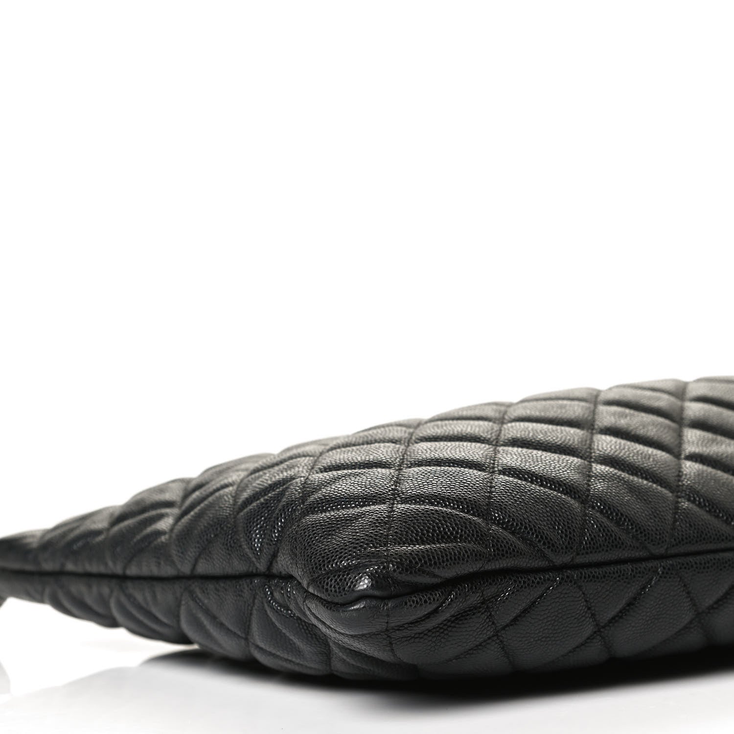 Chanel Caviar Quilted Large Cosmetic Case Black 10 of 14