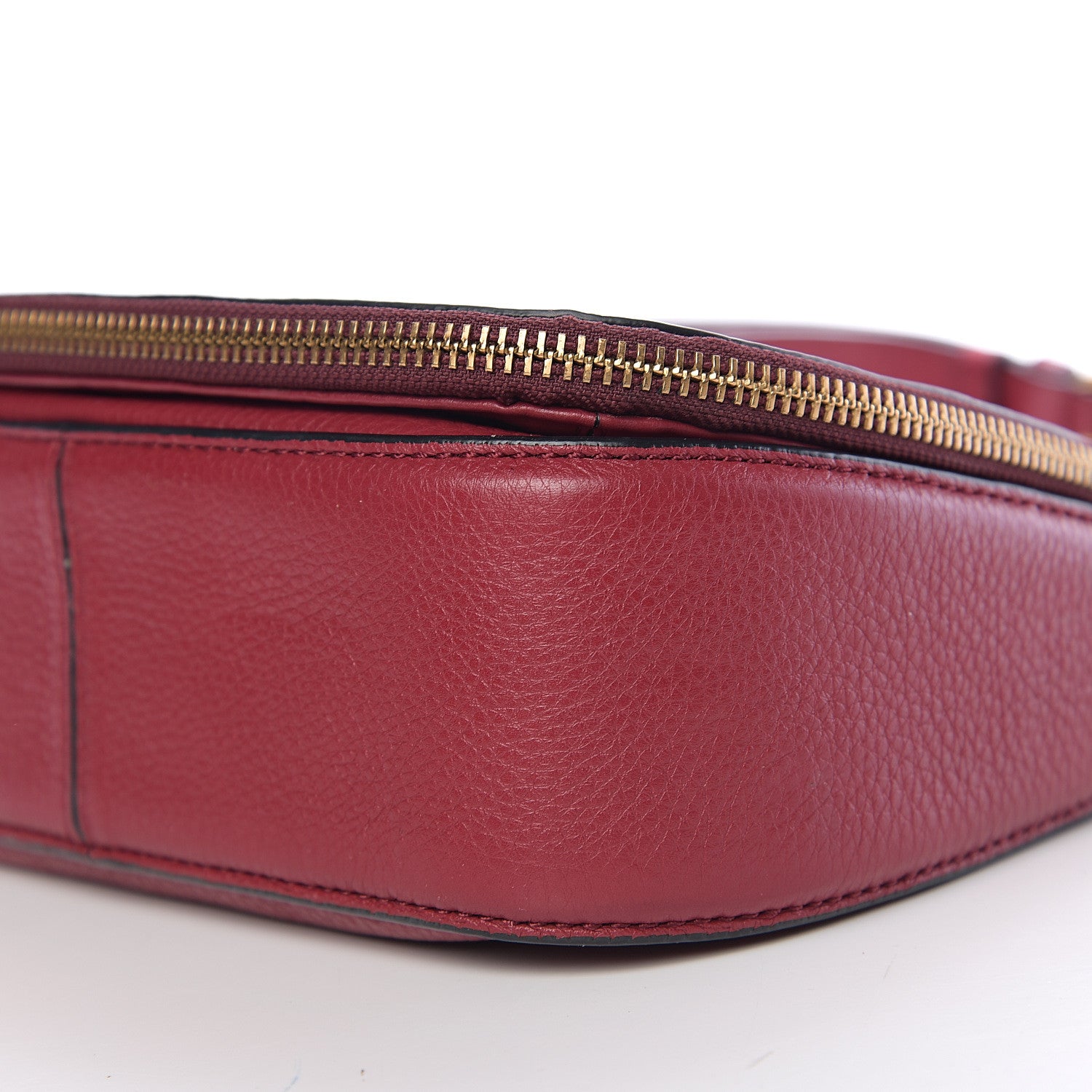 Marc Jacobs Pebbled Calfskin Recruit Nomad Crossbody Red 8 of 8