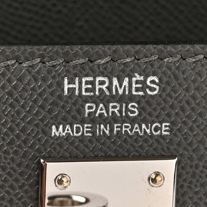 Hermes Epsom Kelly Sellier 25 Graphite 6 of 11