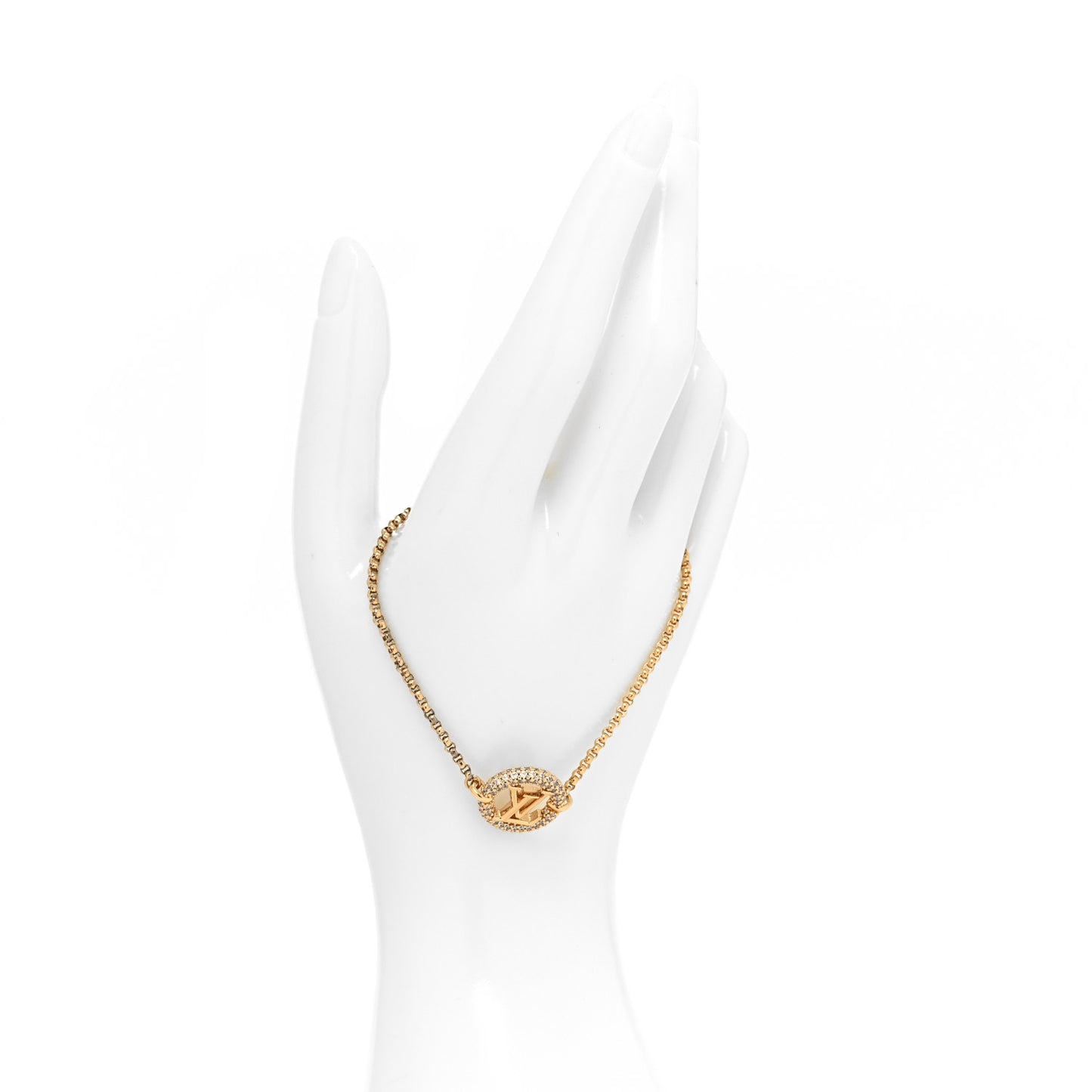 Metal Crystal Louise By Night Bracelet Gold