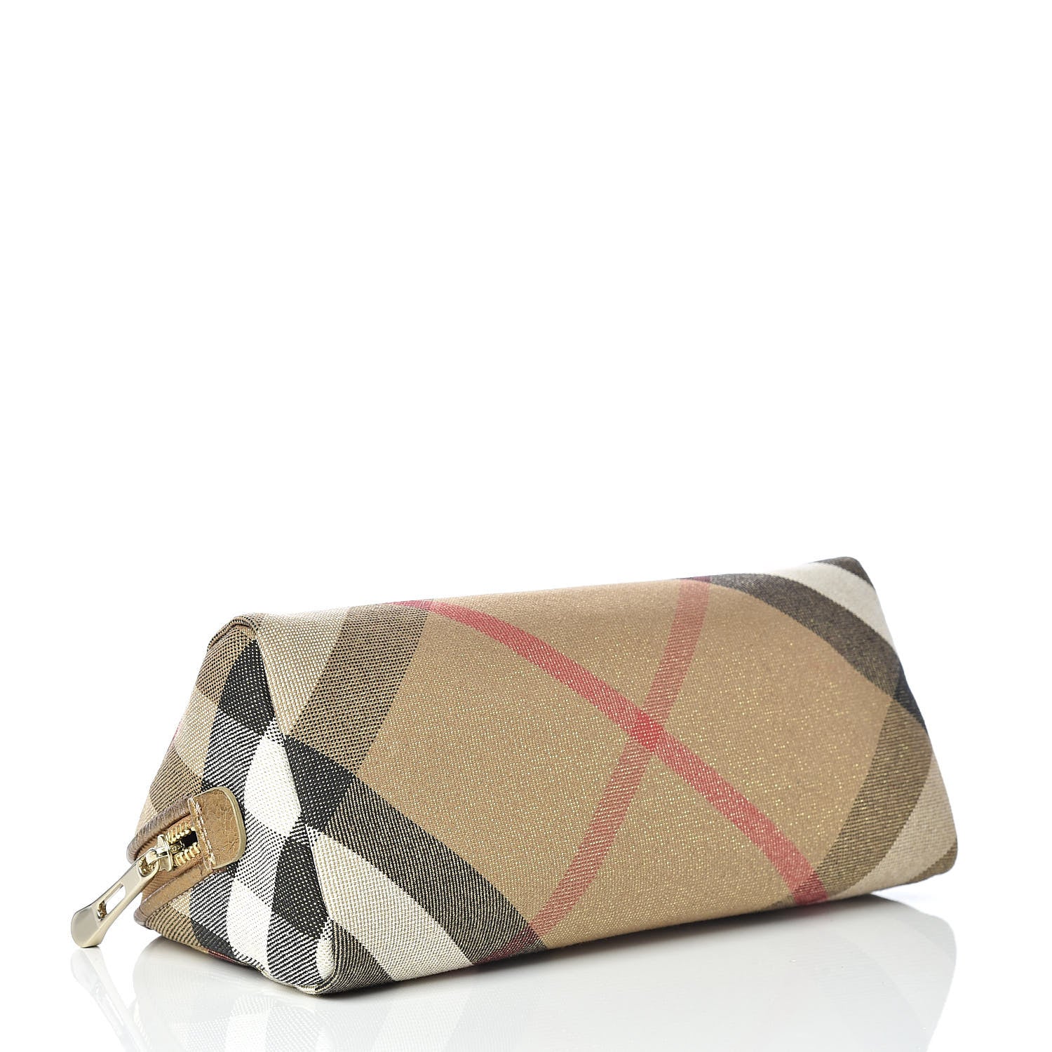 Burberry Shimmer Check Cosmetic Bag 4 of 8
