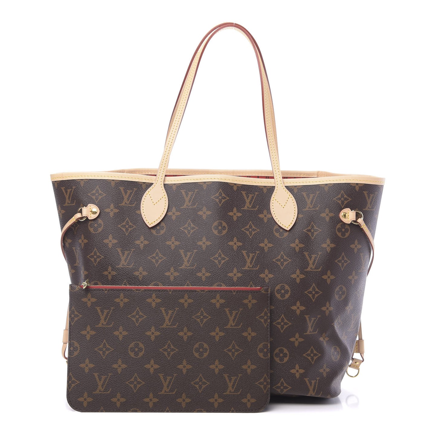 Monogram Neo Neverfull MM Cherry
