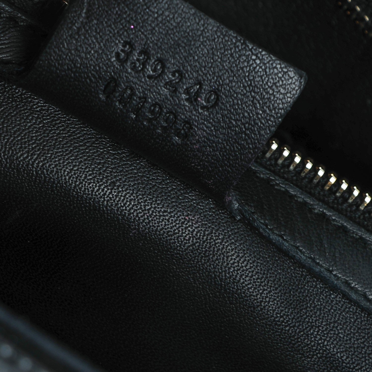 Gucci Patent Microguccissima Medium Broadway Evening Clutch Black 7 of 7