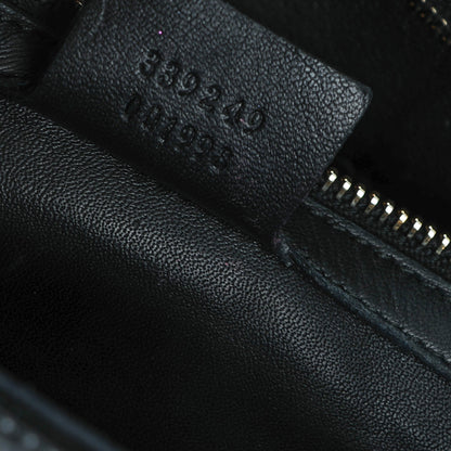 Gucci Patent Microguccissima Medium Broadway Evening Clutch Black 7 of 7
