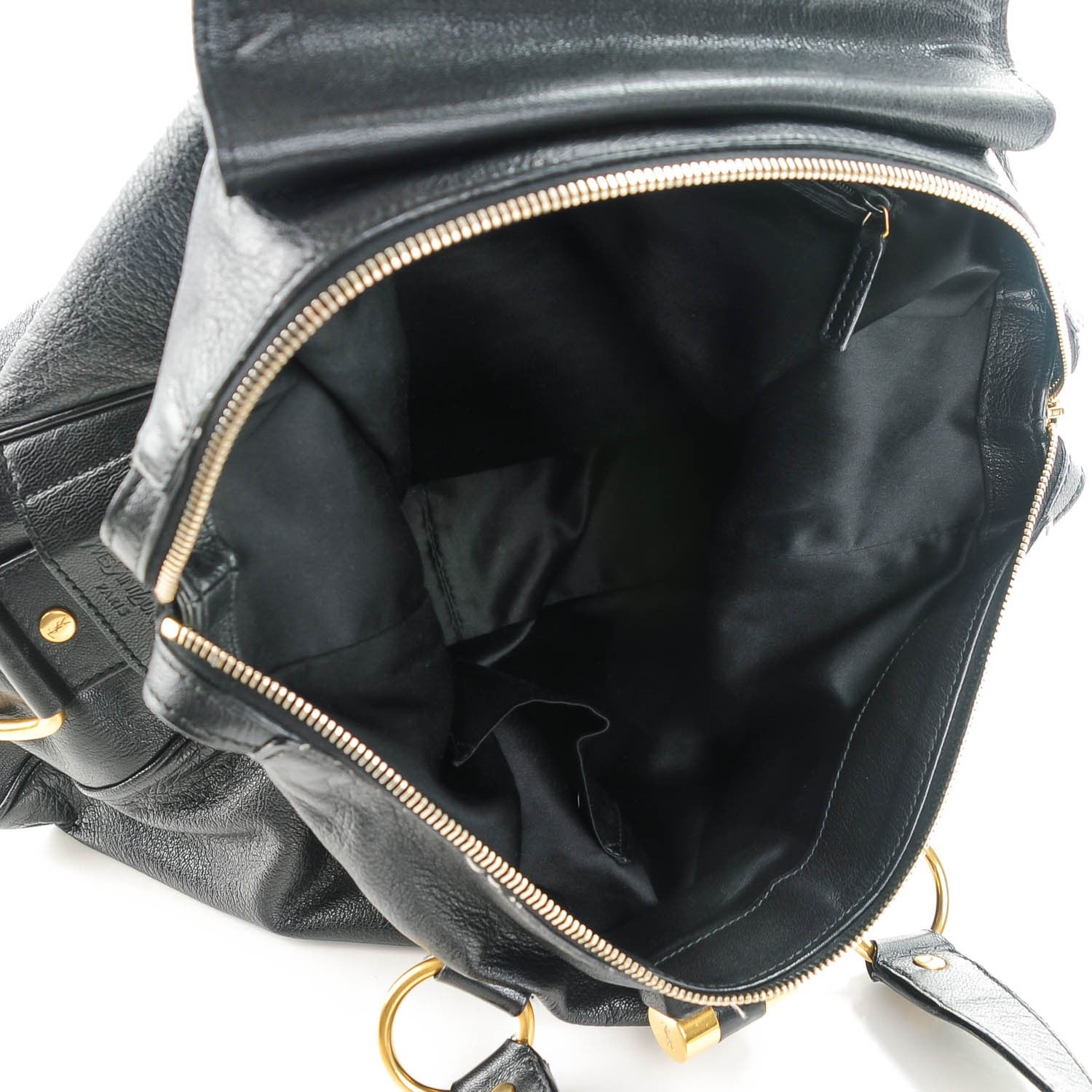 Saint Laurent Calfskin Muse Messenger Bag Black 5 of 7