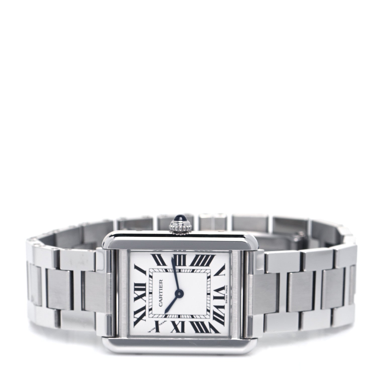 Cartier Stainless Steel 24mm Tank Solo Quartz Watch 2 of 5