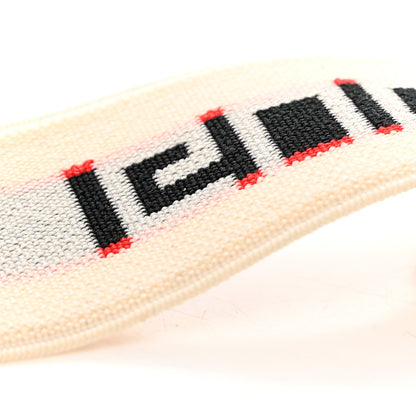 Gucci Jacquard Crystal Stripe Double G Belt 100 40 White 5 of 5