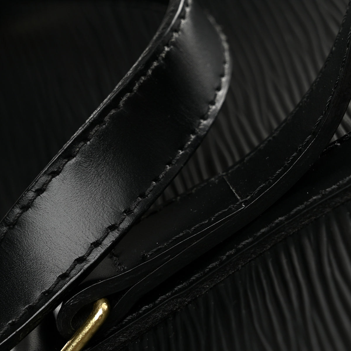 Louis Vuitton Epi Soufflot Black 13 of 14